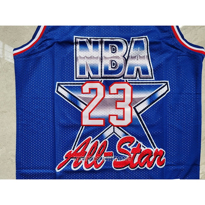 Camiseta All Star 1993 Michael Jordan NO 23 Azul